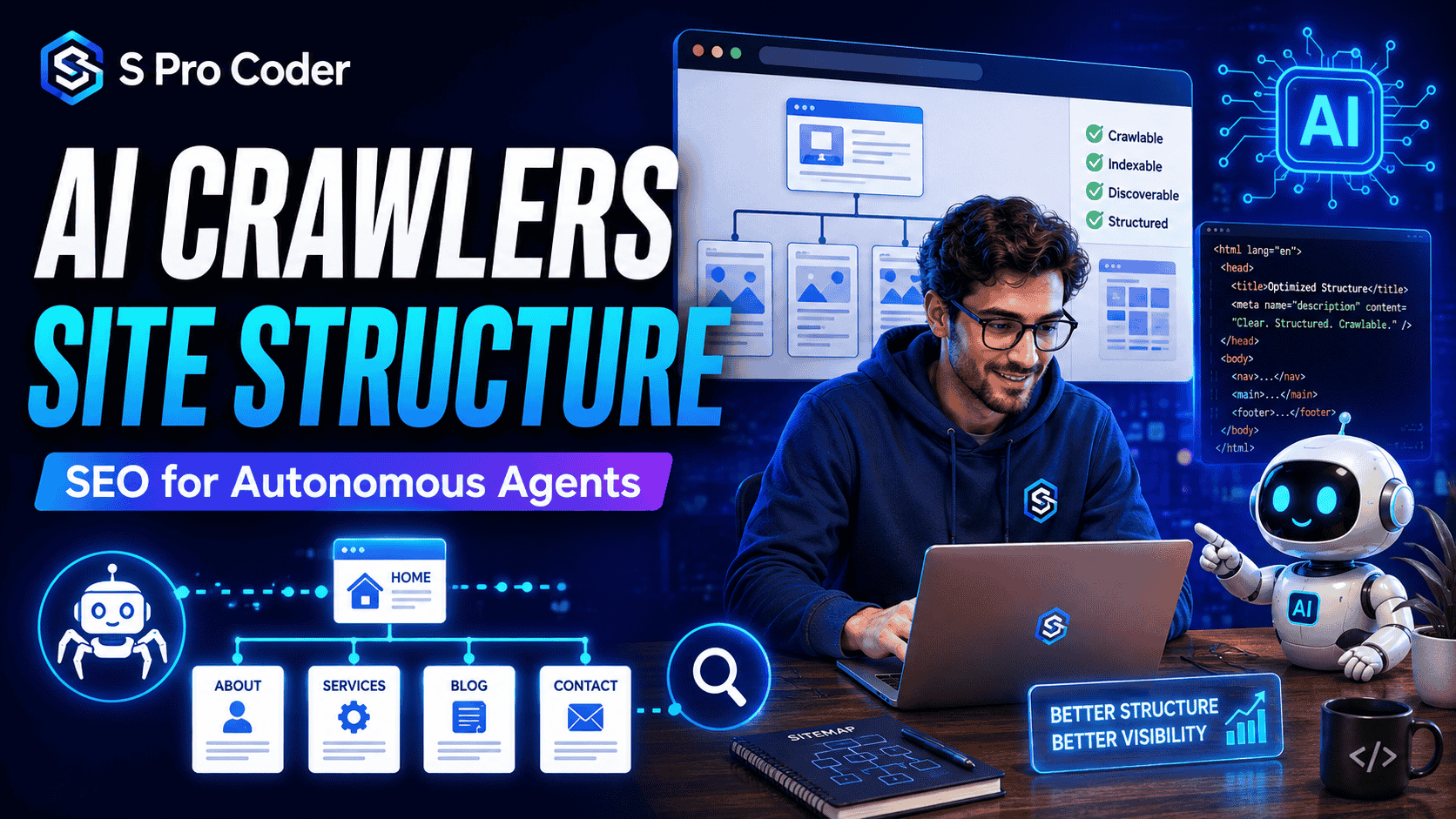 Optimizing Site Structure for Autonomous AI Crawlers and Search Engine Agents